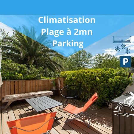 Le Murmure Du Palmier * Mer A 2 Min * Parking Prive * Terrasse La Grande-Motte Exterior foto